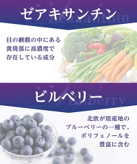 ルテイン・アスタキサンチン配合 目のサプリ