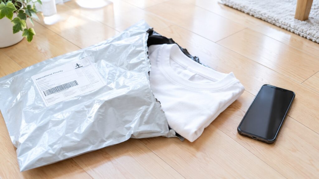 AliExpressの関税は「16,666円まで無料」とは限らない。Tシャツと革靴は金額に関係なく課税対象です